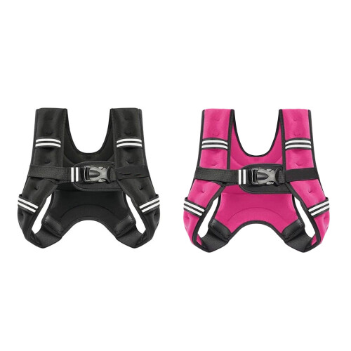 Breathable Training Vest Adjustable Weight-Black 8 lbs 3.63KG 2