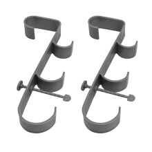 Multipurpose Pool Hook Rack Pool Cleaning Station-grey 2
