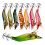 8Pcs Shrimp Lure Baits Squid Jig 7.8cm Glow Squid Jig Cuttlefish 1