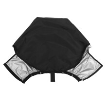 Waterproofed Golf Bag Rain Hood Cover Dustproof Rain Hood-Black