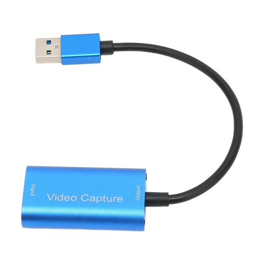 Συμβατό με κάρτα λήψης HDMI σε USB για ζωντανή ροή, συσκευή βίντεο 4K για παιχνίδια, 2