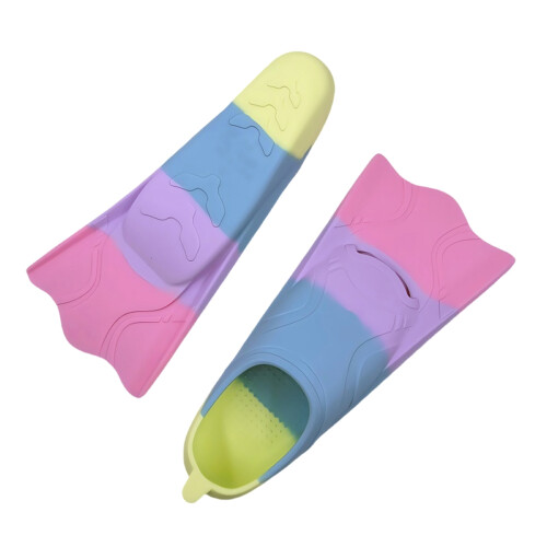 2pack Adjustable Silicones Swimming Flippers Corrosion-M