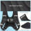 Breathable Training Vest Adjustable Weight-Black 8 lbs 3.63KG 6