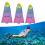 2pack Adjustable Silicones Swimming Flippers Corrosion-M 4