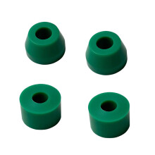 4 Stück Skateboard Shock Absorbing Gasket Roller Cushions-Grün