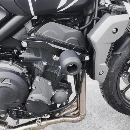 Motorcycle Frame Slider Crash Protector for Triumph Trident 660 with Falling Protection Cowling 2