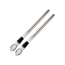 2 PçS Resfriador de Vinho Resfriador de Garrafa de Vinho em AçO InoxidáVel Resfriador de Vinho Vara Decantador de Vinho com Aerador de Vinho
