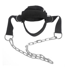 Neck Training Head Strap Adjustable For Weight Lifting And Chin Support Gym Headgear For Strength Conditioning