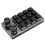 Mini 12-Key Mechanical Keyboard with 2 Knobs RGB Blue Switch for PC 14