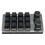 Mini 12-Key Mechanical Keyboard with 2 Knobs RGB Blue Switch for PC 13