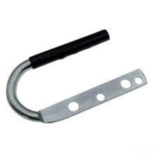 Trailer Hitch Ball Cover with Ergonomic Handle Fits 2 and 1 7/8 Inch, HeavyDuty Galvanized Steel