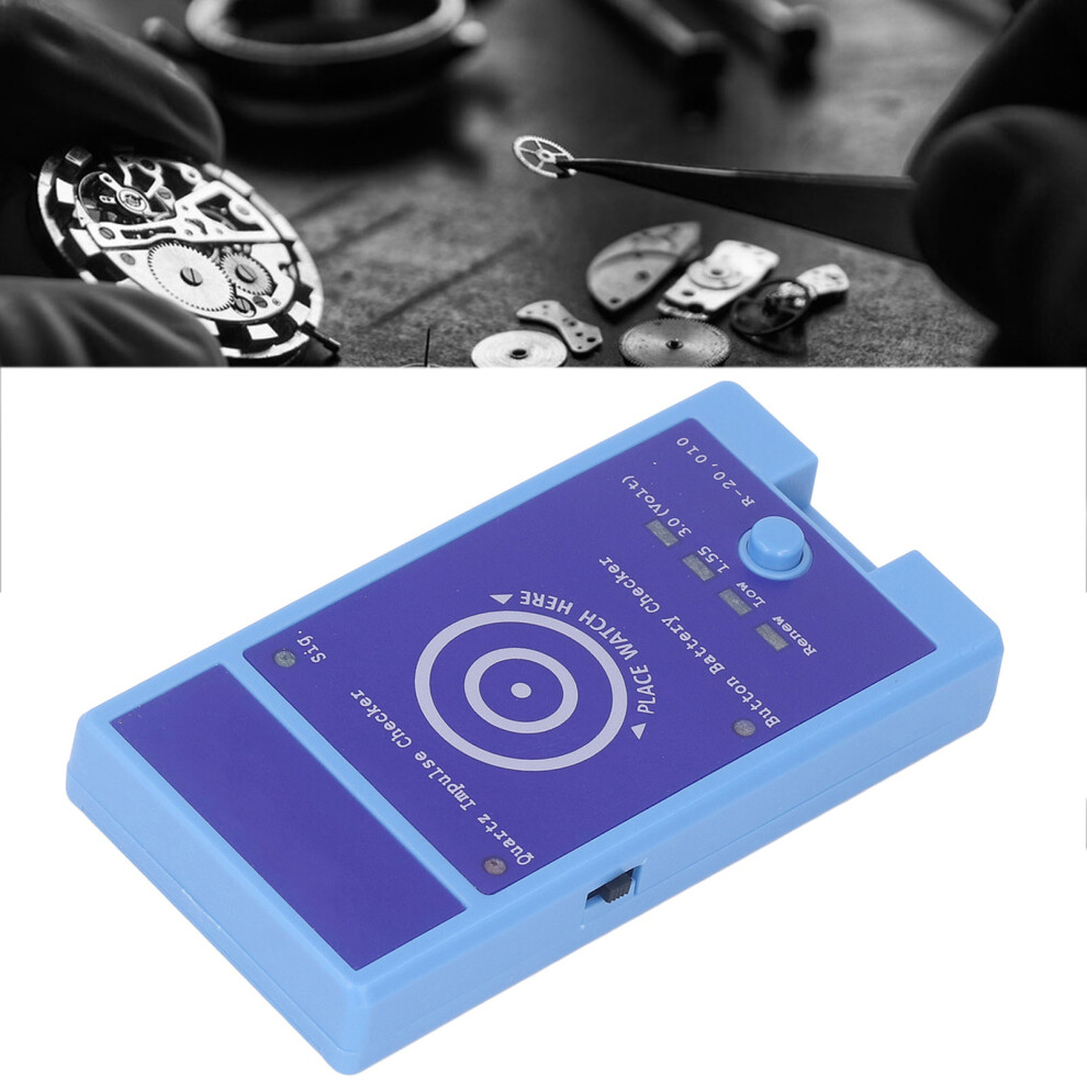 Dual-Purpose Quartz Watch Detector & Battery Checker Abs Material 7891381808483
