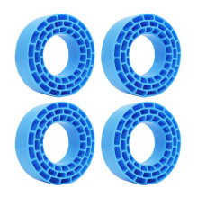 1,55 Inch Banden Siliconen Rubberen Schuiminzetstuk voor 95-97 mm 1,55 Inch Banden RC Auto-Upgradeonderdelen Blauw