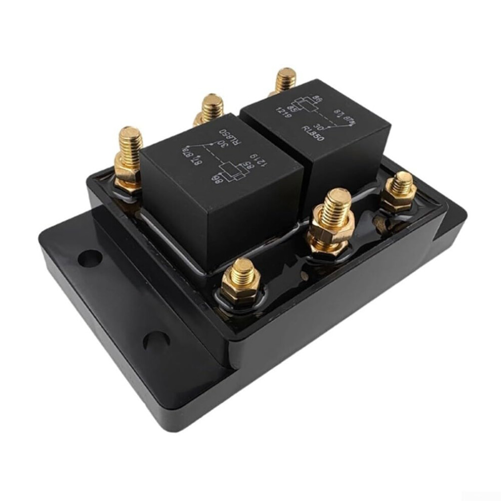 12V Motor Relay Module Heavy Duty Forward Reverse Control Rust Resistant For Winch Snow Plow 9199774834667