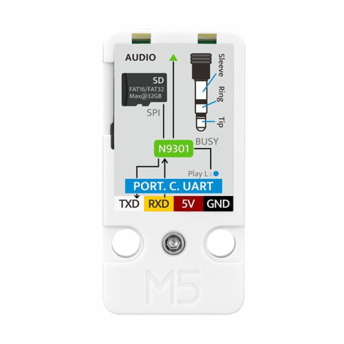 Audio Player Unit N9301 Audio Decoding Chip 3.5mm Stereo Jack Output Support MP3 WAV Audio Player 2