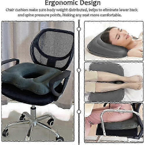 Inflatable Cushion Pad Elderly Disabled Wheelchair Seat 1