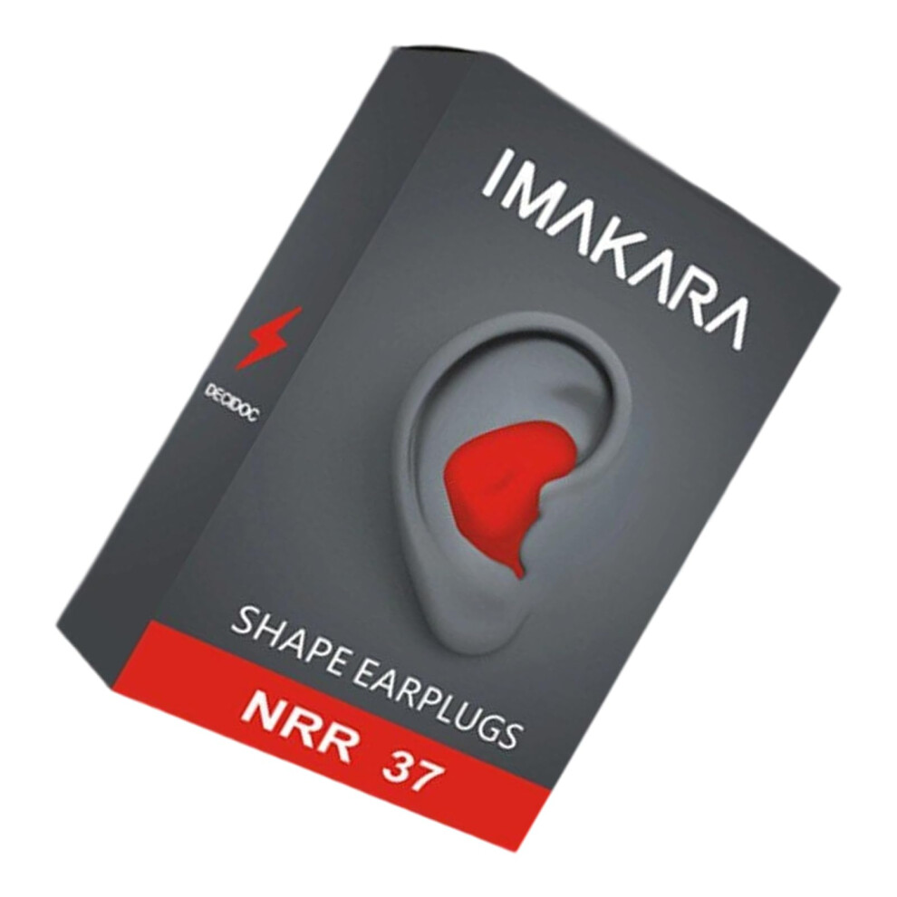 Noise Cancelling Earplugs Reusable Latex with  Noise Reduction for Sleep Study and Work