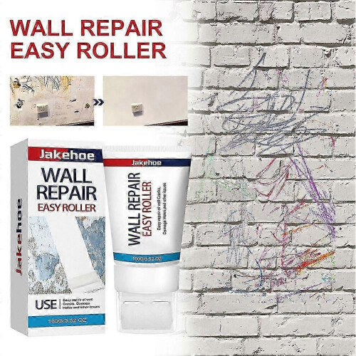 Rollfixt Wall Repair Easy Roller, 2024 New Small Roller Wall Patching Brush 2