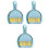 (Blue) 3pcs Mini Dustpan And Brush Set For Office Home Table Desktop Cleaning 1