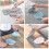 (Pink) 3pcs Mini Dustpan And Brush Set For Office Home Table Desktop Cleaning 3