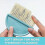 (Blue) 3pcs Mini Dustpan And Brush Set For Office Home Table Desktop Cleaning 3
