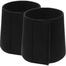 HYTROVE Reusable Neoprene Coffee Sleeves 2 Pack, Insulating Sleeve for Hot & Cold Drinks, Non-Slip Drink Cup Cover in Black for Everyday Use