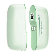 (Green) Magnetic Split Hand Warmer for Two Hands Magnetic 2-in-1 Thoughtful Winter Gift