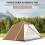 (Cafe) Simple Automatic Camping Tent Breathable Windproof Outdoor Tent for Picnic 2