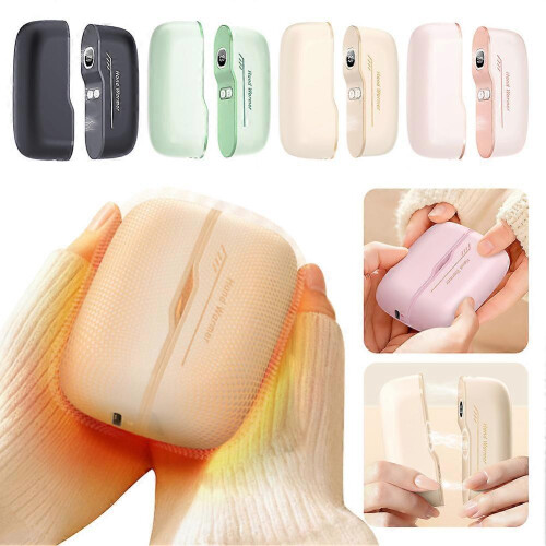 (Black) Magnetic Split Hand Warmer for Two Hands Magnetic 2-in-1 Thoughtful Winter Gift 1