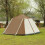 (Cafe) Simple Automatic Camping Tent Breathable Windproof Outdoor Tent for Picnic 4