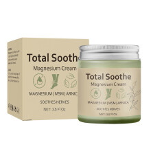 Total Relief-Magnesium Massage Cream - Fast-Acting Muscle & Nerve Soothing Formula for Back, Neck, Hands, Knees