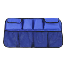 (B) Car Hanging Organizer Equipped Car Trunk Tidy Storage Bag With Lids