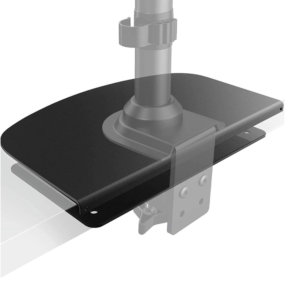 Desk Mount Reinforcement Plate Monitor Arm Bracket C Clamp Installation For Thin Fragile Tables 9187378518410