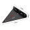 2 Pcs Shelf Bracket Floating Metal Triangle for Shelf Corner Support 3