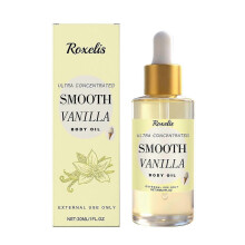 (Vanilla) Vanilla Body Oil, Cocoa Butter Body Oil, Sugar Cookie Body Oil Moisturizer Dry Skin Handcrafted Fragrance Moisturizing Oil for Women