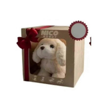 (White Golden Retriever) Nico Robot Dog,Cat,My Realistic Robot Puppy, Interactive Plush Toy That Acts Like a Real Puppy,Cat