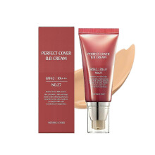 (medium skin)Perfect Cover BB Cream Natural Beige -Light/Medium with Cool/Neutral Undertone SPF 42 PA +++ - Tinted Moisturizer for Face with SPF