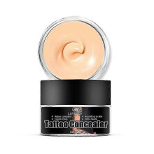 (light) Tattoo Cover Up Makeup Waterproof Tattoo Concealer Full Coverage, Long Lasting Natural Tattoo Makeup Cover Body Makeup for Scars, Dark Spots