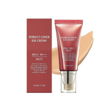 (toner skin)Perfect Cover BB Cream Natural Beige -Light/Medium with Cool/Neutral Undertone SPF 42 PA +++ - Tinted Moisturizer for Face with SPF