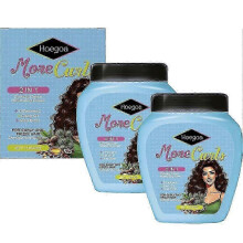 (2pcs)Mais Cachos Hydrates Curls, Eliminates Anti Frizz, For Curly Hair - 2 IN 1 Conditioning Treatment Cream and Cream To Comb