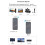 5G Wireless HD Transmitter Receiver Screen Mirroring for PC, TV, Projector Smooth Video Streaming and Easy Setup 5