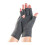 (S, Grey) Compression Arthritis Gloves Fingerless Stretchy Hand Wrap for Pain Relief 1