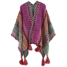 (purple, H) Oversized Warm Shawl Wrap Open Front for Women Open Front Warm and Soft Large Wrap for Fashionable Layering