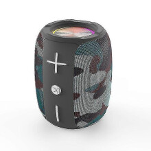 (Camouflage) Mover X8 Portable Wireless Speaker Bluetooth Column Waterproof Hifi Lossless Sound Quality Stereo Subwoofer Loudspeaker