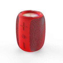 (Red) Mover X8 Portable Wireless Speaker Bluetooth Column Waterproof Hifi Lossless Sound Quality Stereo Subwoofer Loudspeaker