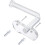 Toilet Paper Roll Holder Wall Mount Acrylic Clear Tp Holder with Hardware 3