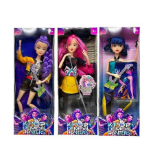 (3pcs) 3X Kpop Demon Hunters New Girl Group High Appearance Rubber Doll Joint Movable Doll Children's Birthday Surprise Gift
