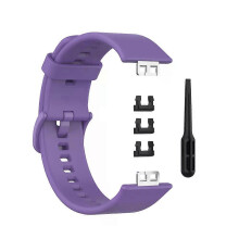 (13) New Silicone Band Suitable For Watch Fit TIA-B09/TIA-B19 Smart Watch Solid Color Strap Accessories Replacement Bracelet