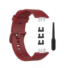 (10) New Silicone Band Suitable For Watch Fit TIA-B09/TIA-B19 Smart Watch Solid Color Strap Accessories Replacement Bracelet