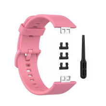 (04) New Silicone Band Suitable For Watch Fit TIA-B09/TIA-B19 Smart Watch Solid Color Strap Accessories Replacement Bracelet